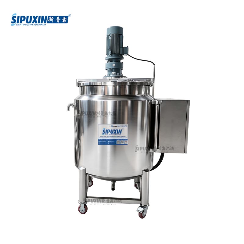 500L electrical heating mixing tank
