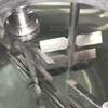 500L Manhole Sealed External Circulation Mixing Tank Cosmetic Homogenizing Mixer Machine Horizontal Homogenizer For Cream