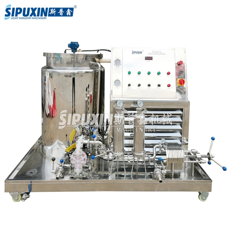High Quality Perfume Freezing Mixing Machine Perfume Making Equipment Well-known Manufacturers Spare Parts Perfume Machine