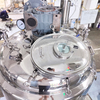 500L Manhole Sealed External Circulation Mixing Tank Cosmetic Homogenizing Mixer Machine Horizontal Homogenizer For Cream