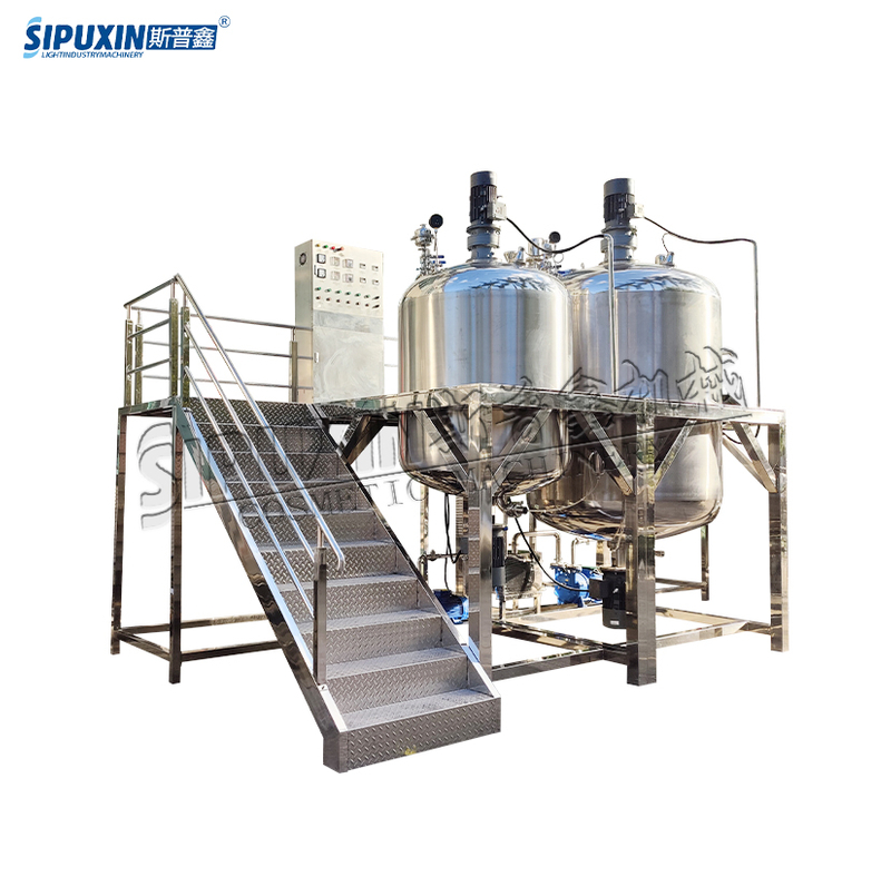 Vacuum Pump Reforming High Speed Homogenizer Agitator Mixer Emulsifier Mixing Equipment