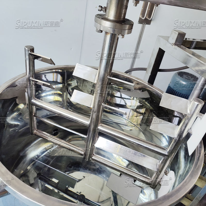 Double Combination Mixing Agitator Stainless Steel High Shear Face ...