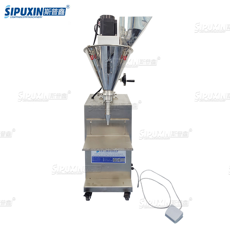 Bottles Jar Can Dry Spice Auger Machines Price Packing Powder Filling Machine