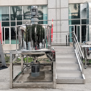 SPX 1T industrial mixing steel single-layer mixing tank shampoo mixing tank Reactor Tank for Food/cosmetic