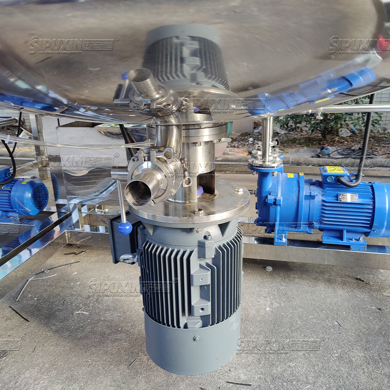 Vacuum Pump Reforming High Speed Homogenizer Agitator Mixer Emulsifier Mixing Equipment