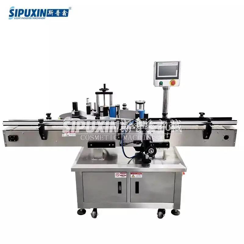 High Accuracy Packing Labels Easy Operation Wide Application Private Labeling Machine Round Bottle Labeling Machine