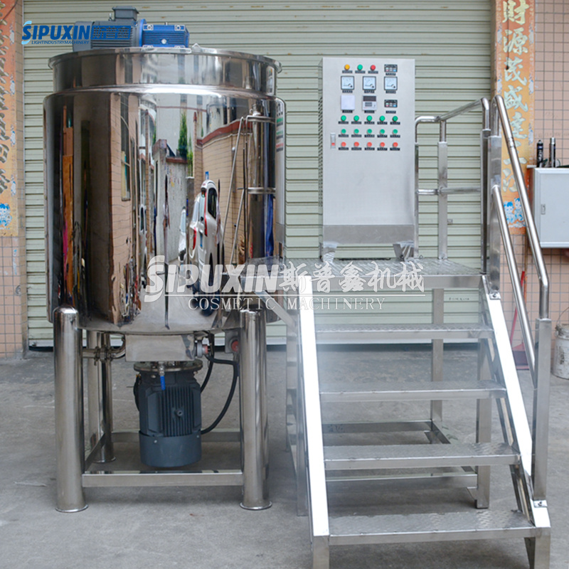 1000L Laundry Detergent Mixing Tanks with Horizontal Motor