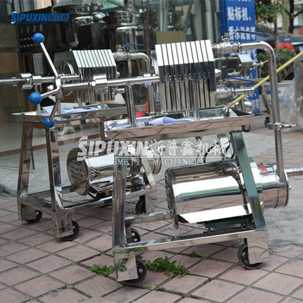 High Quality Stainless Steel Plate And Frame Filter Press Machine for Perfume