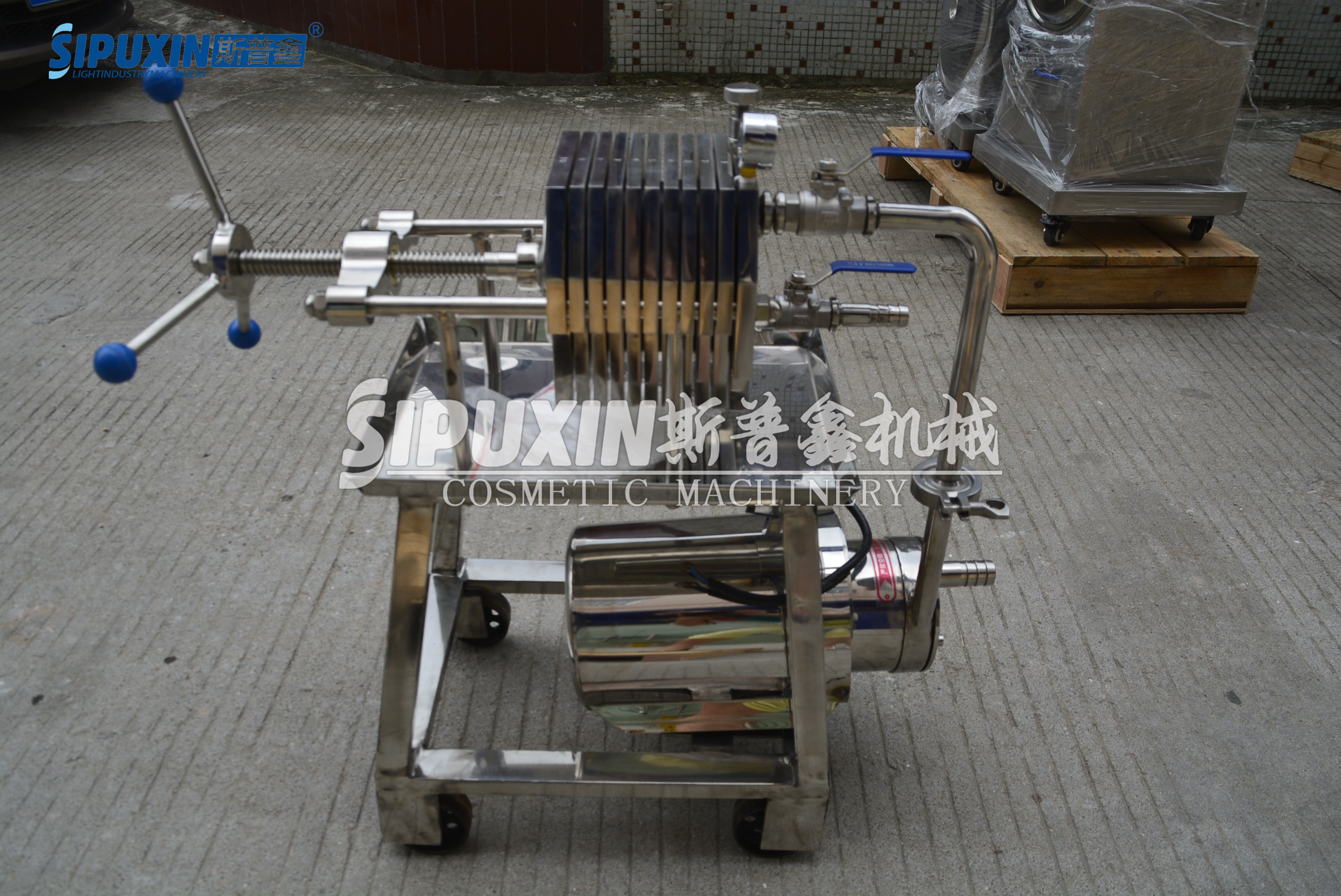 High Quality Stainless Steel Plate And Frame Filter Press Machine for Perfume