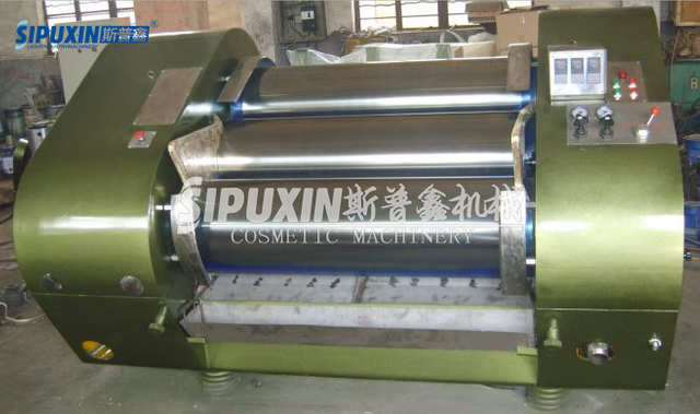 Three-roller Mill For Soap Cosmetic Paste Toner Lipstick Printing