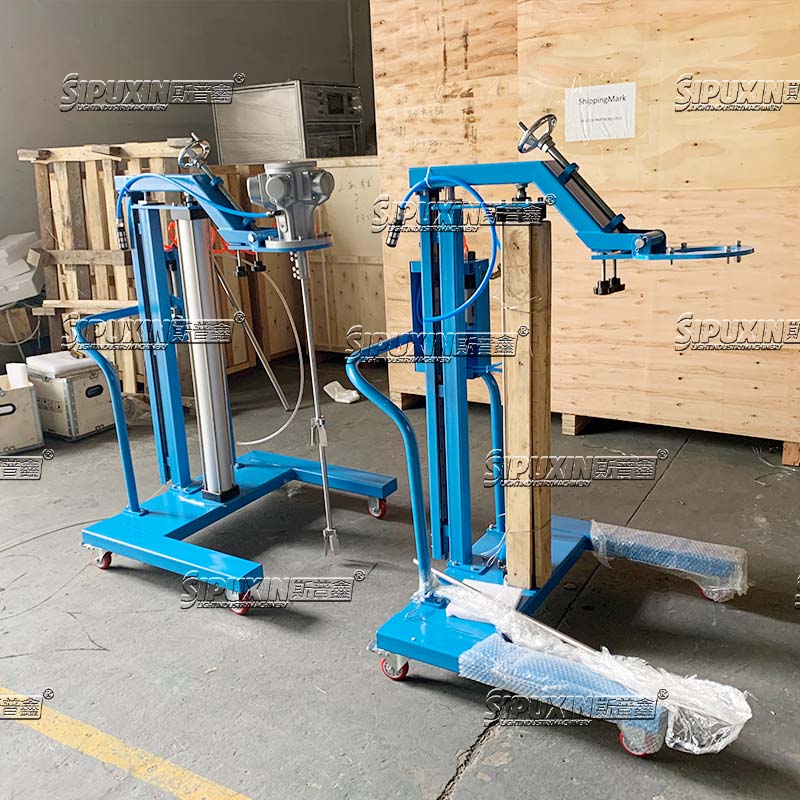 Flexible Movable Lifting Automatic Dispersing Mixer Flexible High Shear Cream Mixing Machine Cost Effective Emulsifier Machine