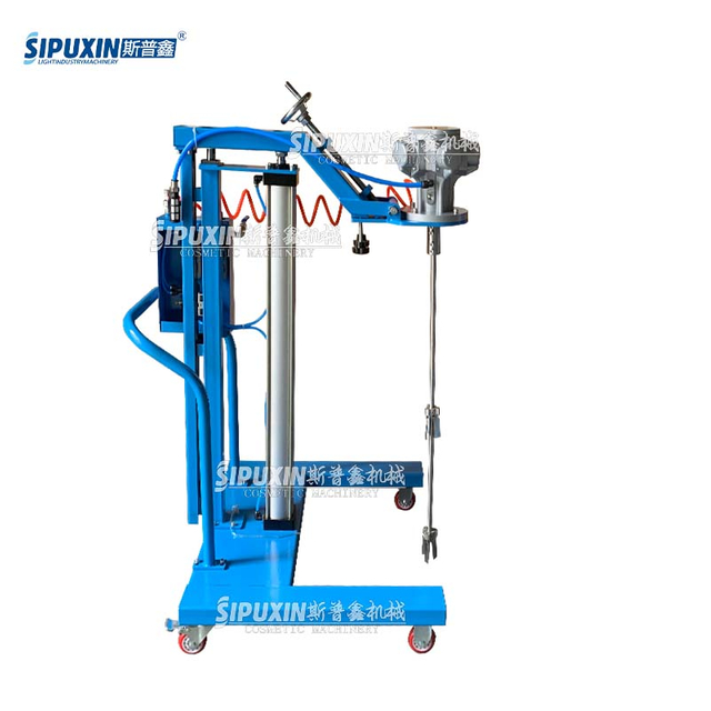Flexible Movable Lifting Automatic Dispersing Mixer Flexible High Shear Cream Mixing Machine Cost Effective Emulsifier Machine
