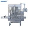 SPX 6 Nozzles Automatic Liquid Wash Filling Machine with Labeling Machine Cosmetic Production Line