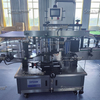 SPX 6 Nozzles Automatic Liquid Wash Filling Machine with Labeling Machine Cosmetic Production Line