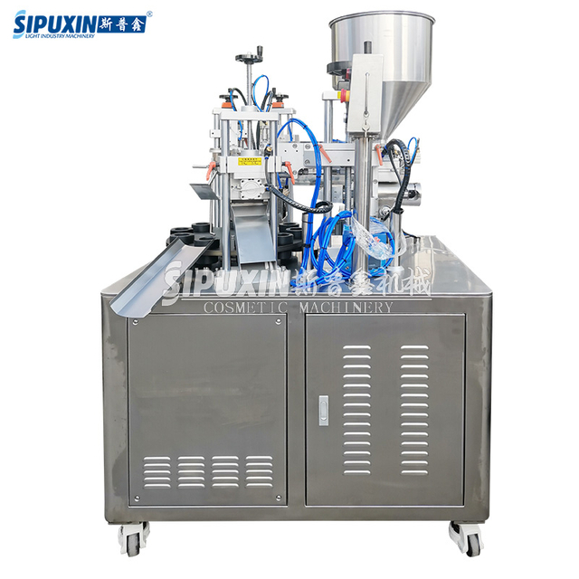 Semi Automatic Ultrasonic Hand Cream/sunscreen/facial Cleanser/ Toothpaste Plastic Tube Filling And Sealing Machine