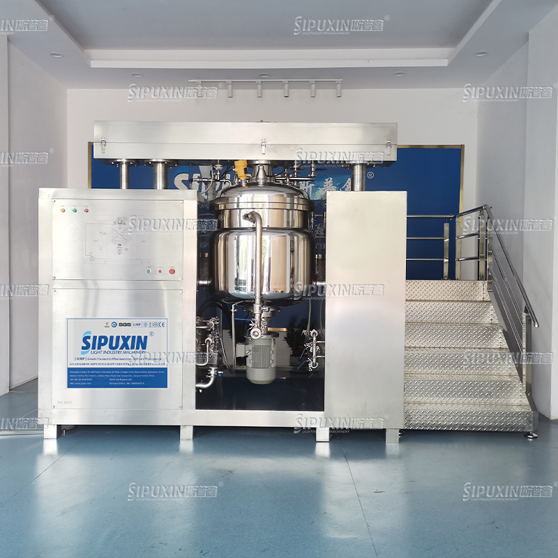 Sipuxin GIM Standard Homogenizer Mixer Industrial Industrial Agitator Mixer Cosmetic Making Equipment