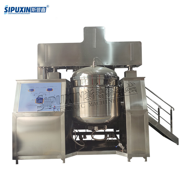 SPX Lotion Vacuum Emulsifying Mixer Cosmetic Body Cream Making Mixing Machine Homogenizer Emulsifier