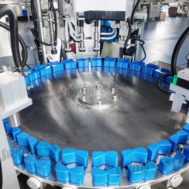 Fully Automatic Pneumatic Chuck Type Perfume Filling Machine