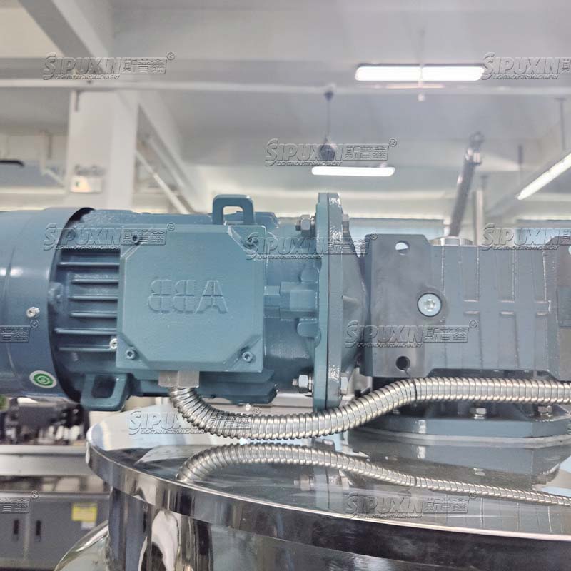 SJB-J-500 New 500L Disperse Electrical Heating Shampoo Mixing Pot