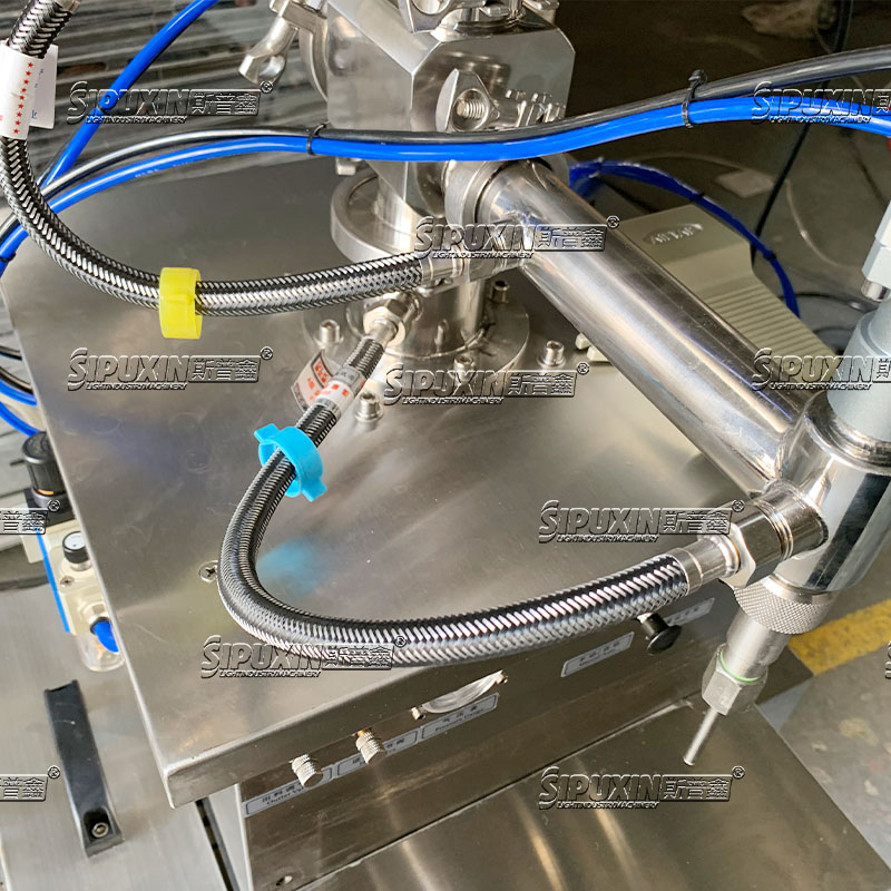 SPX steel single spout filling machine