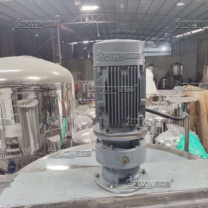 New Arrival Single-Layer Stainless Steel Mixer | Polished Finish Mixing Tank for Manufacturing Plants