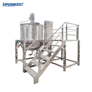New Arrival Single-Layer Stainless Steel Mixer | Polished Finish Mixing Tank for Manufacturing Plants