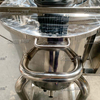 60L Stainless Steel Agitator Mixer Machine Single Layer Mixing Tank with AC Motor 220V for Liquid Soap Shampoo Blending