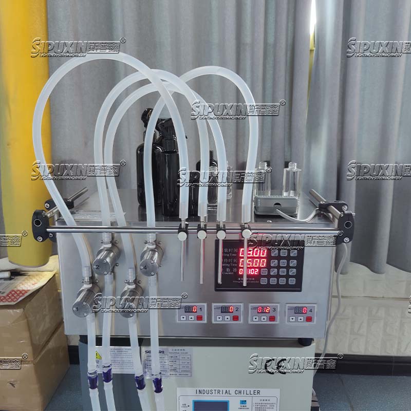 90 BPM new Table type 1 Head liquid Filling Machine