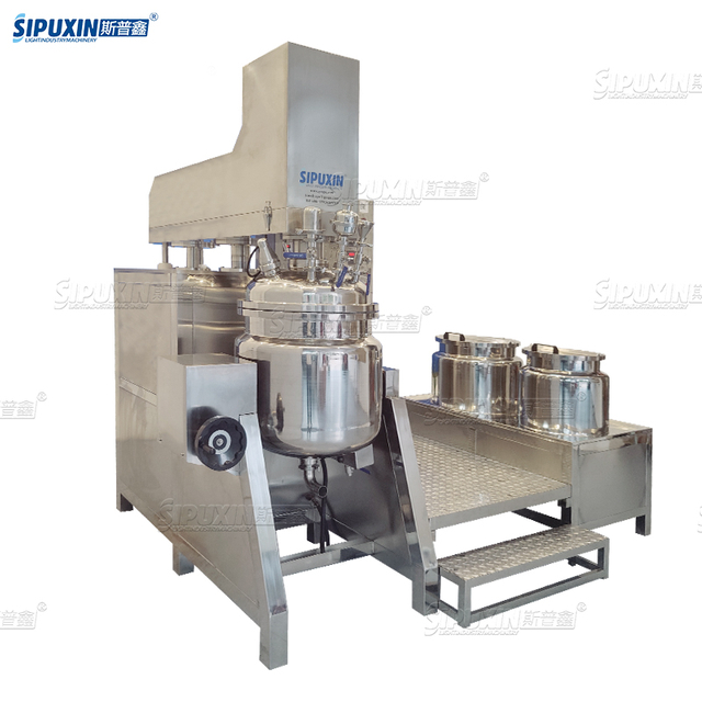 Top 1 Vacuum High Shear Cosmetics Production Homogenizers Mixing Equipment Mixer Reactor