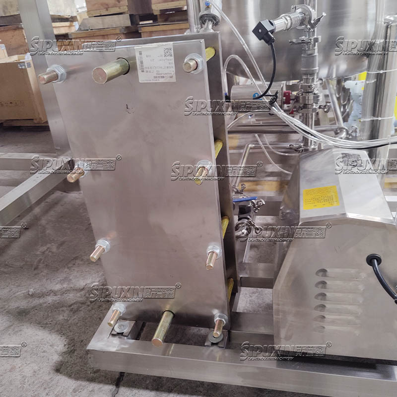 2000L CIP Cleaning System for Cosmetics Industry