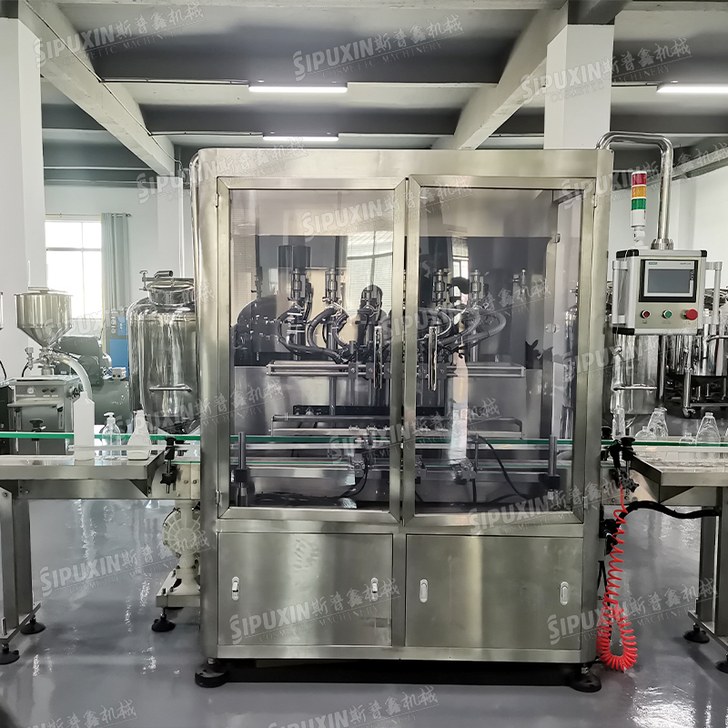 SGZ-Q6 Factory 6 Head Automatic Water Filling Machine For Cosmetics