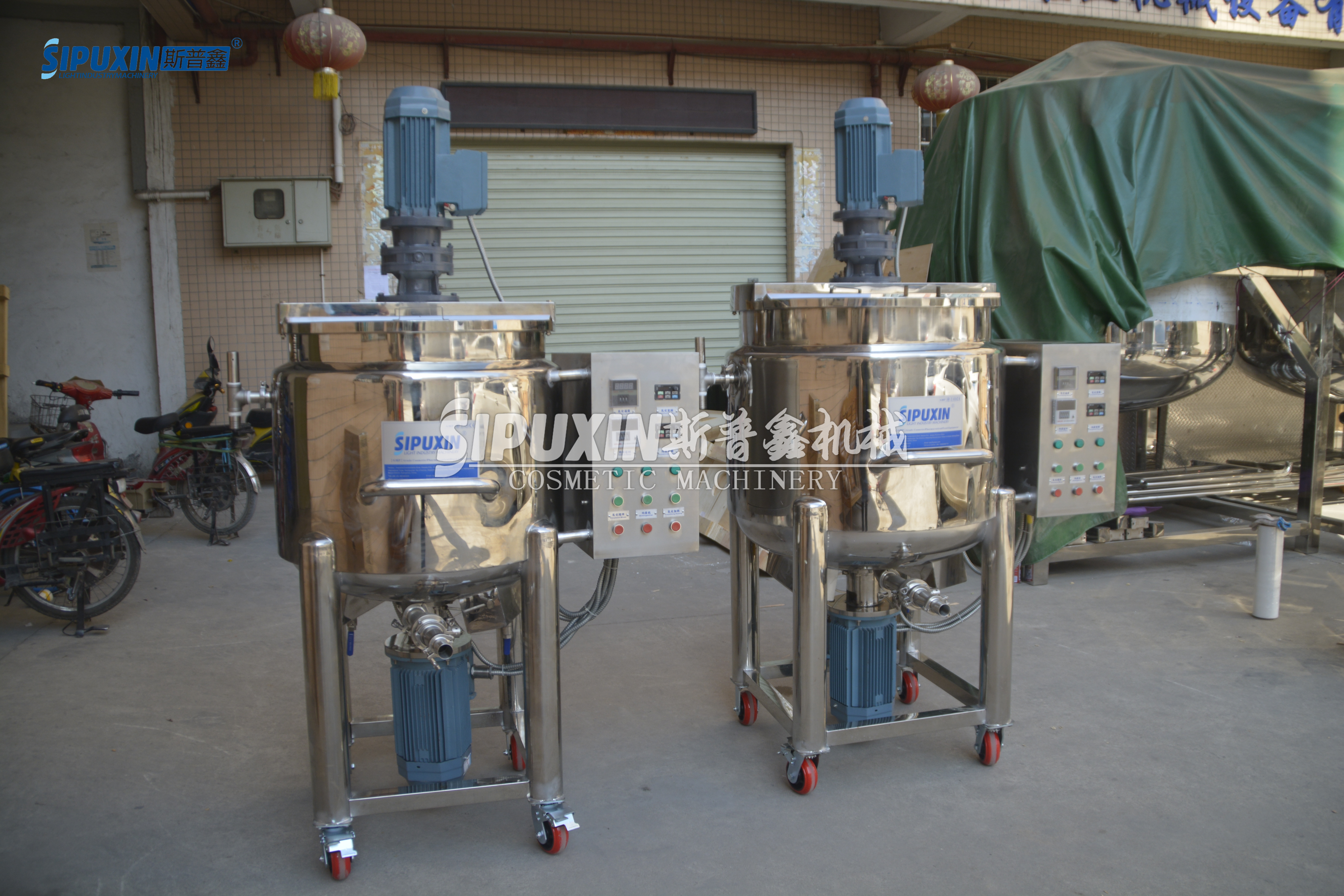 SPX 200L Liquid Industrial Mixers with ABB Explosion-proof Motor
