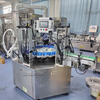 Automatic Rotary Perfume Cleaning Filling Crimping collaring machine perfume filling machine 
