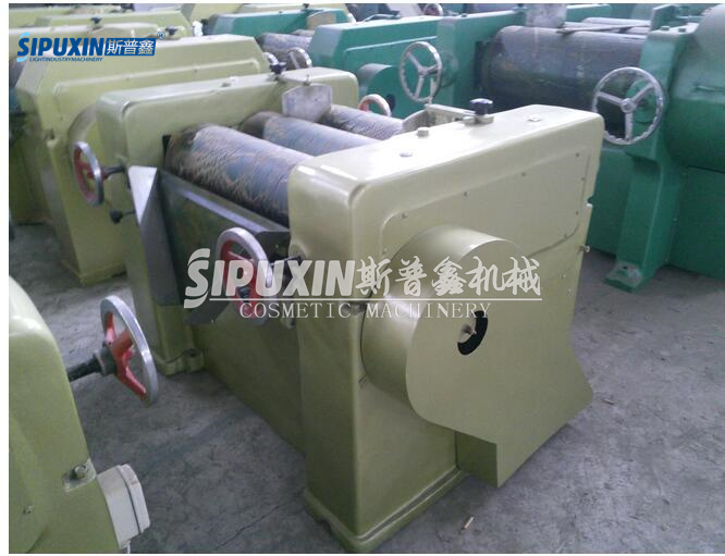 Three-roller Mill For Soap Cosmetic Paste Toner Lipstick Printing