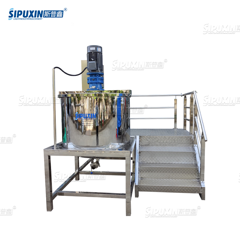 High-Speed 500L Mixing Pot for Cosmetics Production Essential Equipment