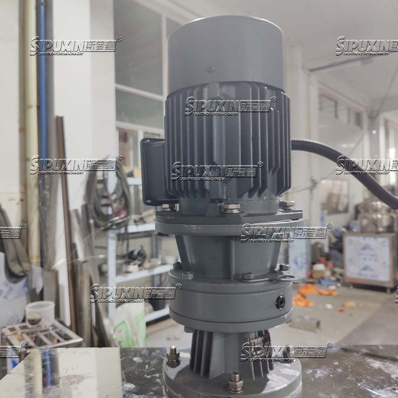 Spx 100L Hydraulic Lifting Electric Heating Bottom Cosmetic Cream Lotion Vacuum Homogenizing Emulsifying Tank Food Motor