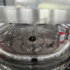 6000 L Lifting Vacuum Manhole Sealing Mixing Emulsifier Machine with inline Emulsifying Pump for Cosmetics Cream Suace ketchup mayonnaise