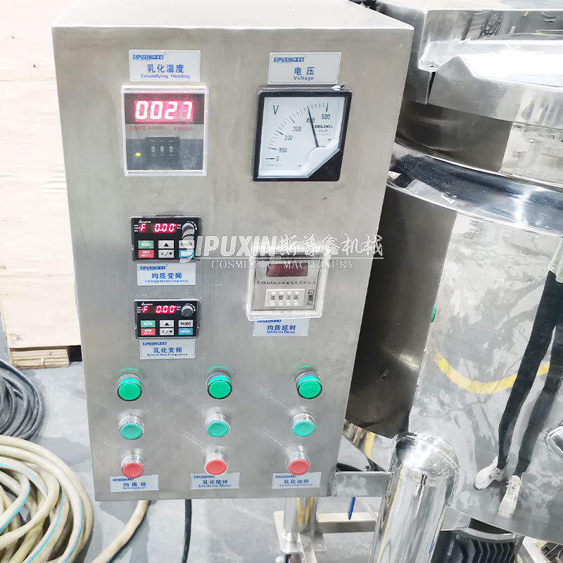 Moving Liquid soap Tank 100L Double Jacketed Mixing Machine Electrically Heated Detergent Mixer