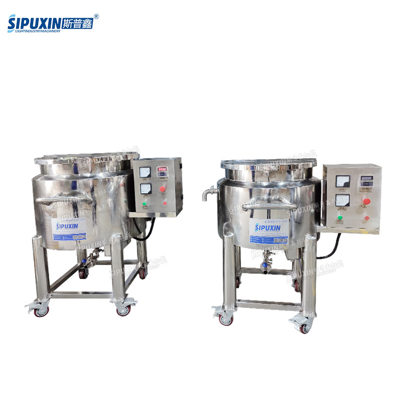 Insulated Vertical Storage Tank High Temperature Resistant Stainless Steel Electric for Industrial Use