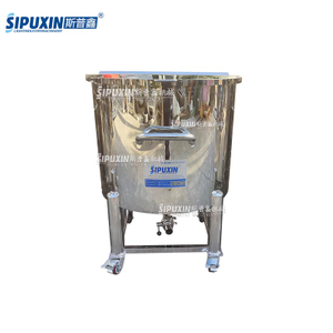 100L Stainless Steel Sanitary Grade Air-proof Storage Tanks Liquid Oil Cream Storage Tank