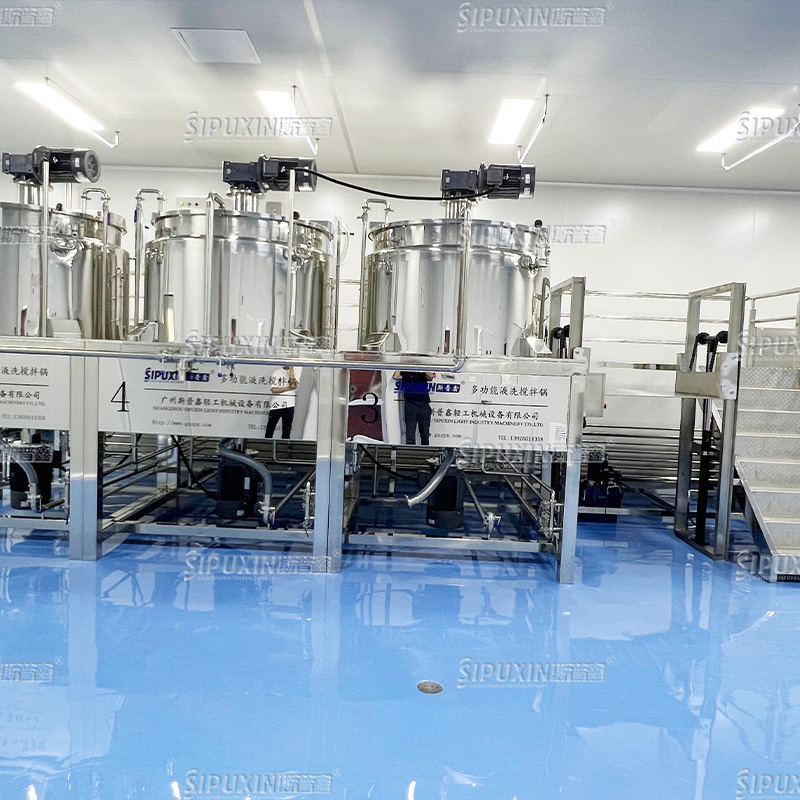 5000L New Style Shampoo Detergent Gel Making Machine Blender Licuadoras For Liquid Product