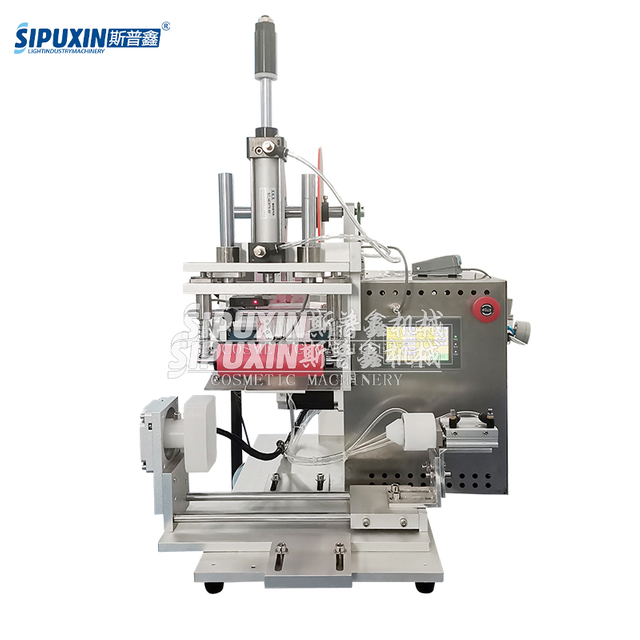 Semi Automatic Round Bottle Labeling Machine for Flat Bottles Plastic Round Labeller Sauce round bottle labeling machine