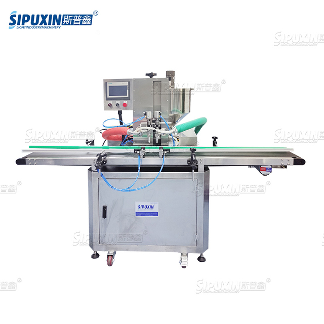 2 Filling Nozzles Rotor Pump Oil Filler Semi Automatic Lotion Filling Machine Cream Filling Machinery