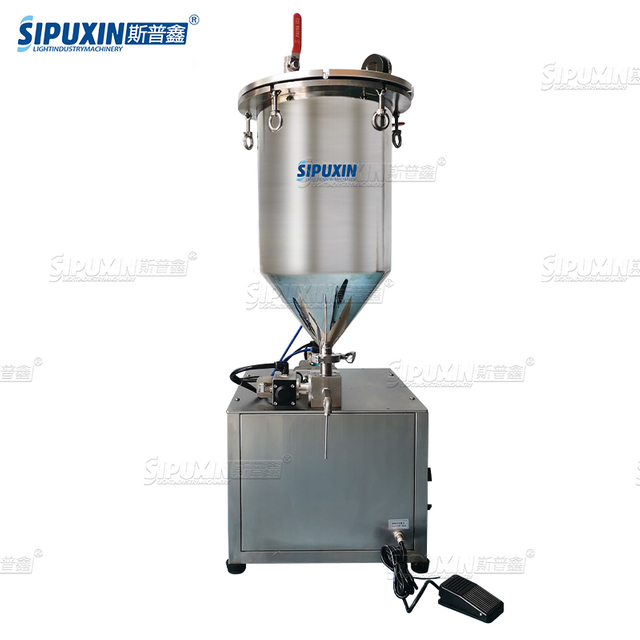 SPX Sanitary Factory Price Nail Polish Filling Machine Benchtop Pressure Filling Machine for high viscosity products