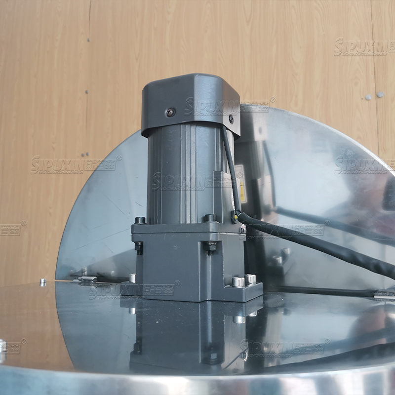 Semi Automatic Vertical Thermostatic Jam Paste Sauce Honey Oil Filling Machine With Agitator