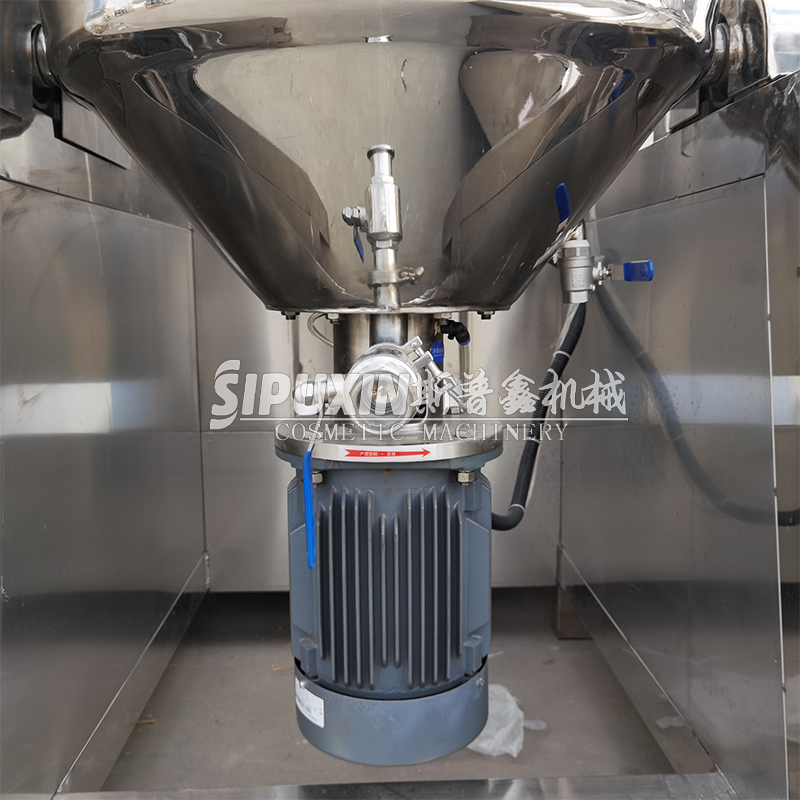 Factory Customize Vacuum Homogenizing Emulsifier Homogenizer Skin care Production Lotion Mixer