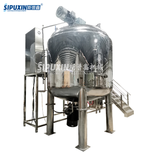 5000L SUS Steam Heating Cosmetic Mixer Machine Homogenizing Mixing Equipment