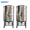 1000L Large Capacity Water Storage Tank 304 Stainless Steel Water Tanks Liquid Vessel For Chemical