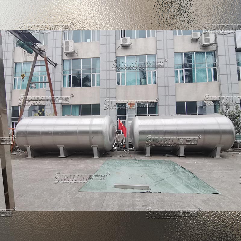 SPX Water Tank Perfume Making Machine Mixing Tank Perfume Pneumatic Dispersion Storage Tank