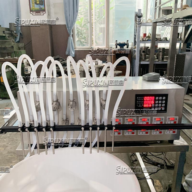  Automatic Single Head Double Discharge Filling Machine